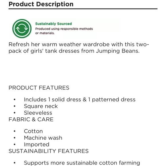 JUMPING BEANS Girls Dresses Set/Lot/Bundle - Picture 8 of 9